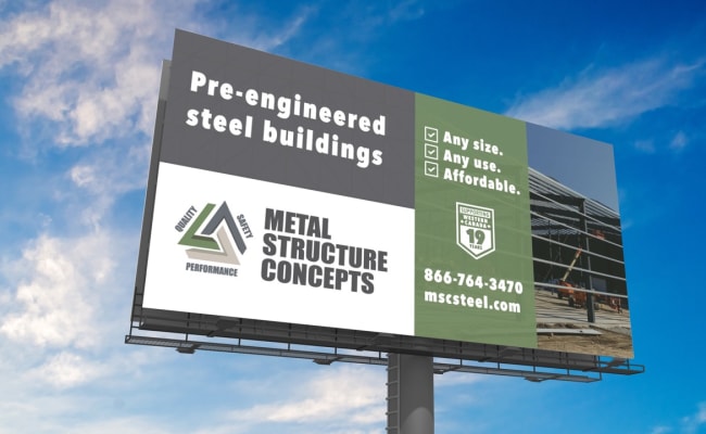 Metal Structure Concepts Billboard